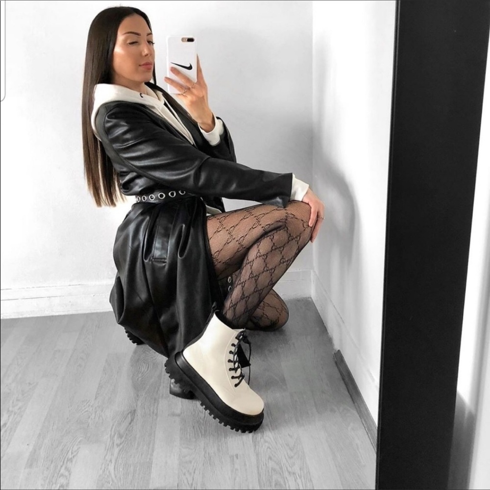 Combat boots from Zara and never used, brand new